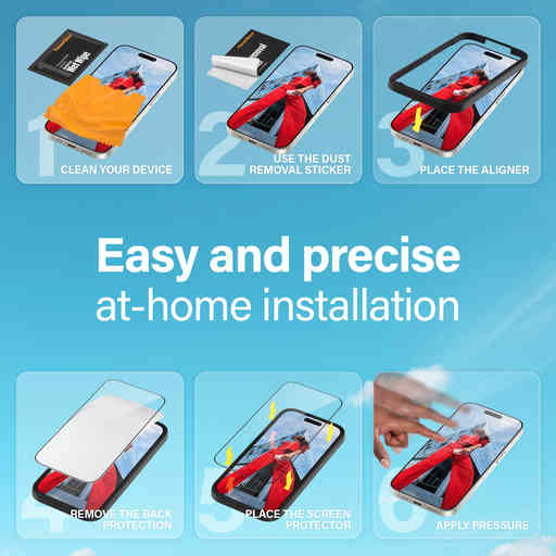 Panzerglass Apple iPhone 16 Pro Max - Ultra-Wide Fit