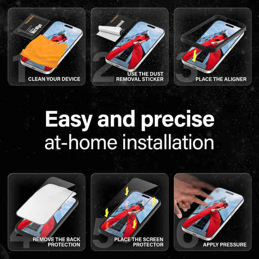 Panzerglass Ceramic Apple iPhone 16/15 - Ultra-Wide Fit