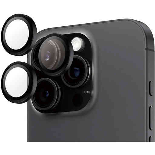 Panzerglass Hoops Rings Apple iPhone 16 Pro/16 Pro Max - Black