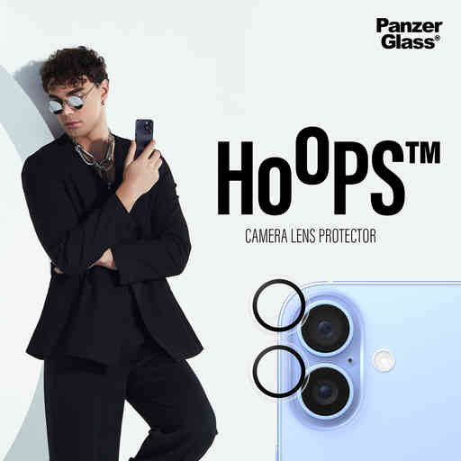 Panzerglass Hoops Rings Apple iPhone 16/16 Plus - Transparent