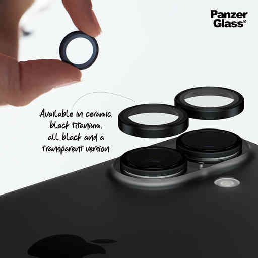 Panzerglass Ceramic Hoops Rings Apple iPhone 16/16 Plus