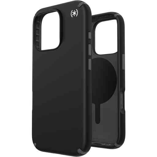 Speck Presidio2 Pro + MS Apple iPhone 16 Pro Black - with Microban
