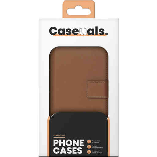 Caseuals Bookcase Apple iPhone SE(22-20)/8/7/6(s) Brown