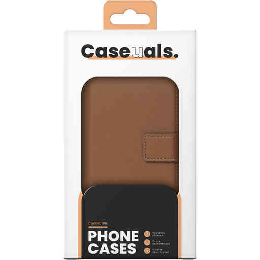 Caseuals Bookcase Apple iPhone 15 Pro Brown