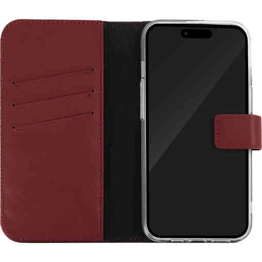 Caseuals Bookcase Apple iPhone 15 Pro Red