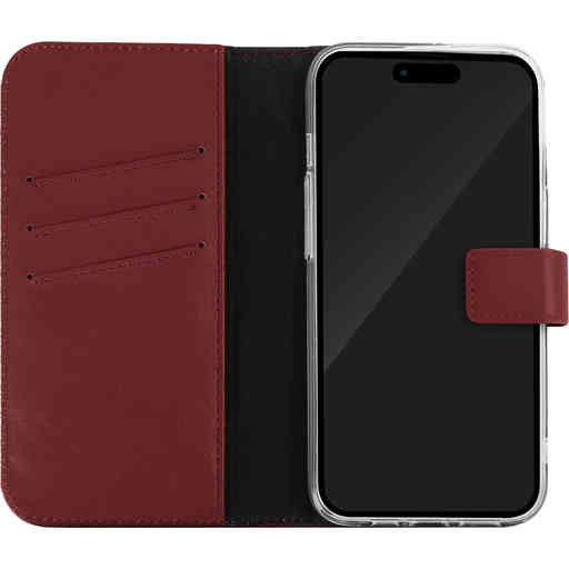 Caseuals Bookcase Apple iPhone 15 Plus Red