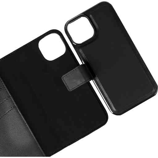 Caseuals 2-in-1 Bookcase MagSafe Apple iPhone 15 Black