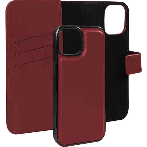 Caseuals 2-in-1 Bookcase MagSafe Apple iPhone 15 Red