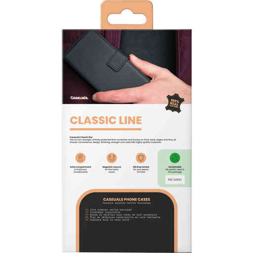 Caseuals Bookcase Samsung Galaxy A35 5G Brown