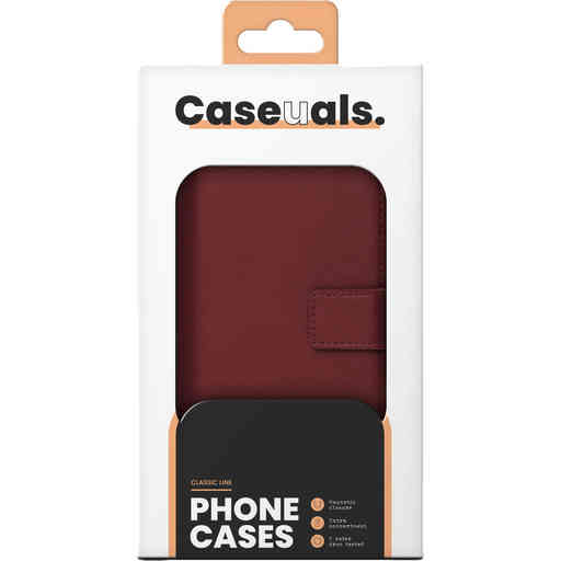 Caseuals 2-in-1 Bookcase Samsung Galaxy A35 5G Red