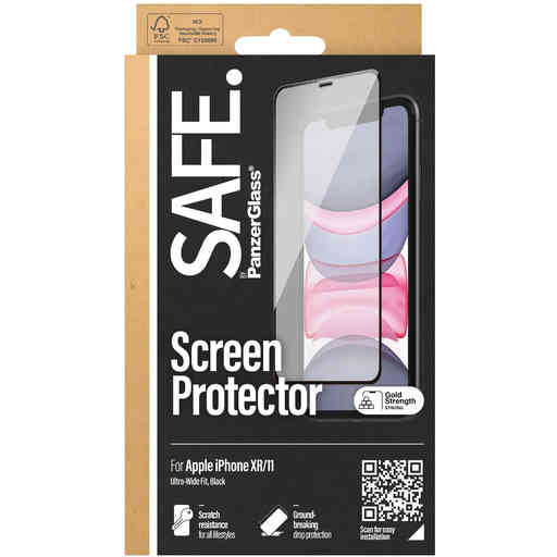 SAFE by Panzerglass Apple iPhone 11/XR - Edge-to-Edge