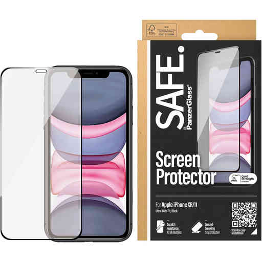 SAFE by Panzerglass Apple iPhone 11/XR - Edge-to-Edge