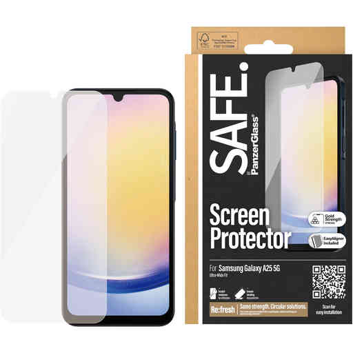 SAFE by Panzerglass Samsung Galaxy A25 5G - Ultra-Wide-Fit