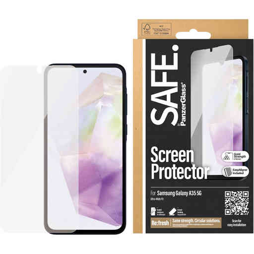SAFE by Panzerglass Samsung Galaxy A35 5G - Ultra-Wide-Fit