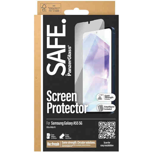 SAFE by Panzerglass Samsung Galaxy A55 5G - Ultra-Wide-Fit