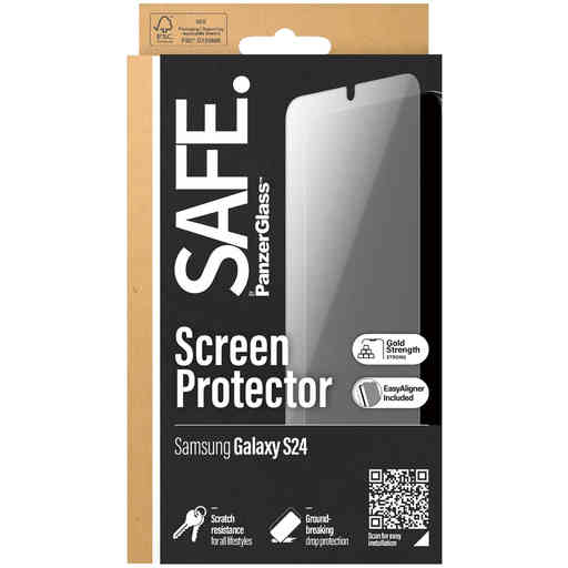 SAFE by Panzerglass Samsung Galaxy S24 - Ultra-Wide-Fit