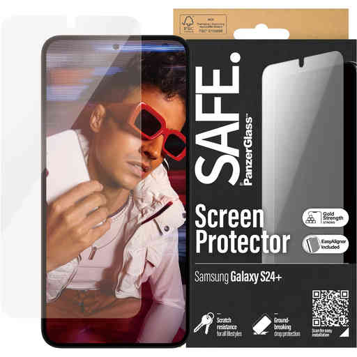 SAFE by Panzerglass Samsung Galaxy S24 Plus - Ultra-Wide-Fit