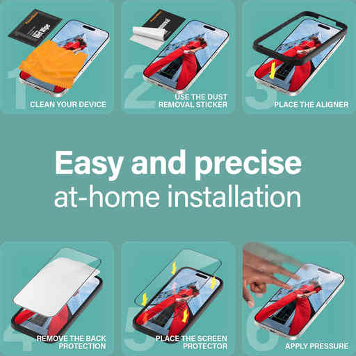 SAFE by Panzerglass Apple iPhone 16/15 - Ultra-Wide-Fit