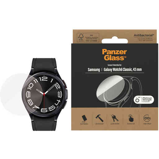 PanzerGlass Samsung Galaxy Watch6 Classic 43mm