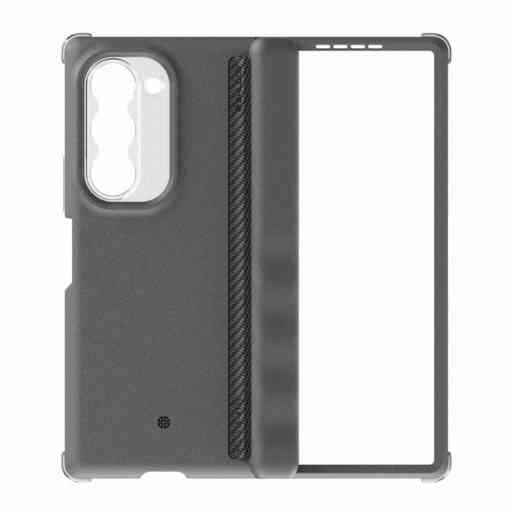 Samsung Galaxy Z Fold6 Kindsuit Leather Case Grey