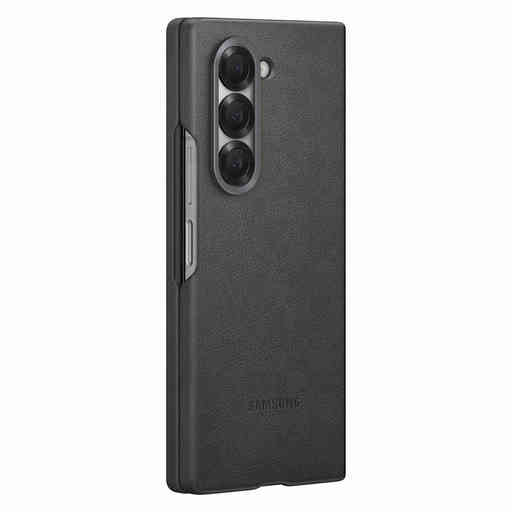Samsung Galaxy Z Fold6 Kindsuit Leather Case Grey