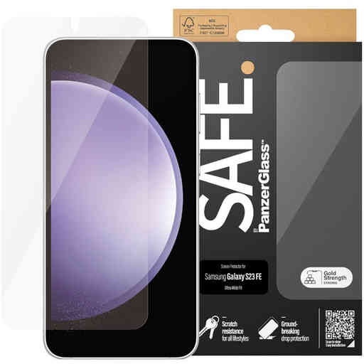 SAFE by Panzerglass Samsung Galaxy S23 FE - Ultra-Wide-Fit