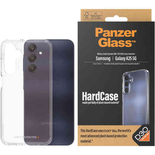 PanzerGlass Samsung Galaxy A25 5G HardCase with D30 Clear