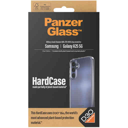 PanzerGlass Samsung Galaxy A25 5G HardCase with D30 Clear