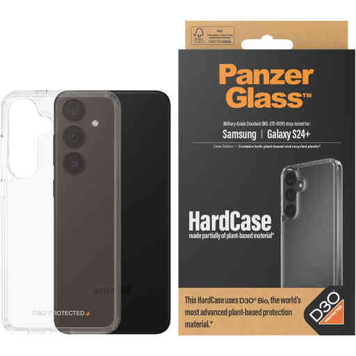 PanzerGlass Samsung Galaxy S24 Plus HardCase with D30 Clear