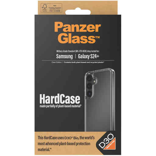 PanzerGlass Samsung Galaxy S24 Plus HardCase with D30 Clear