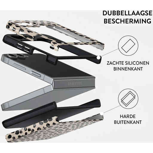 Burga Tough Case Samsung Galaxy Z Flip 6 - Almond Latte