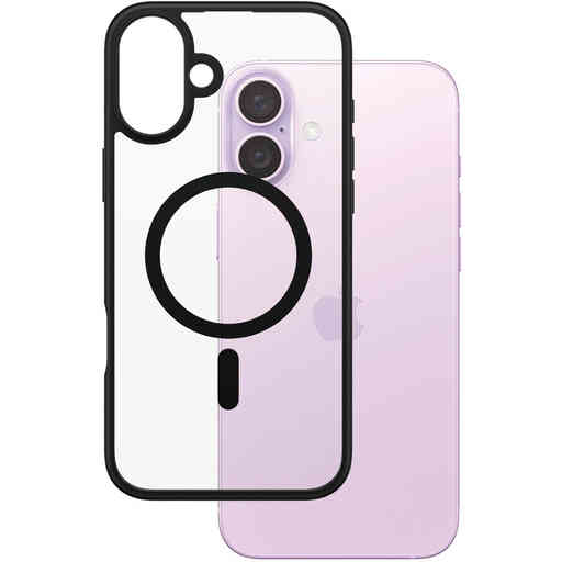 PanzerGlass Apple iPhone 16 Plus Black MagSafe HardCase Clear