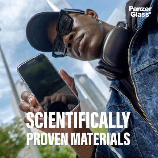 PanzerGlass Apple iPhone 16 Plus Black MagSafe HardCase Clear