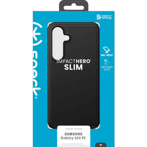 Speck Impact Hero Slim Samsung Galaxy S24 FE Black