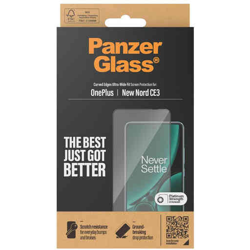 PanzerGlass OnePlus Nord CE 4 Ultra-Wide Fit