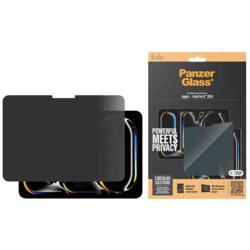 PanzerGlass Apple iPad Pro 11 (2024) Ultra-Wide Fit Privacy