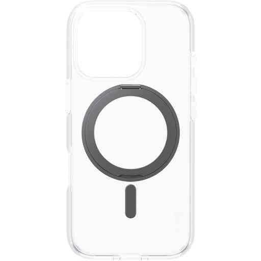 CARE by PanzerGlass Feature Case Transparent w. Black Kickstand & MagSafe iPhone 16 Pro