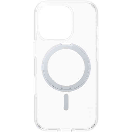 CARE by PanzerGlass Feature Case Transparent w. Silver Kickstand & MagSafe iPhone 16 Pro