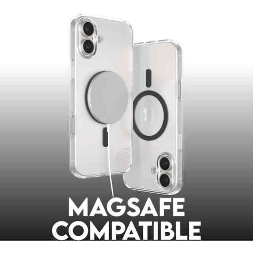 CARE by PanzerGlass Flagship Case Transparent Urban Combat w. Black MagSafe iPhone 16 Plus