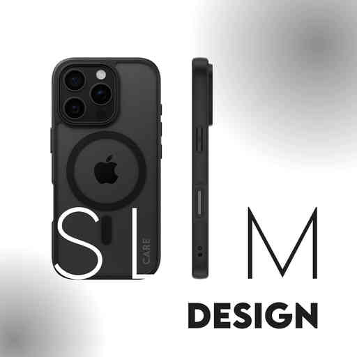 CARE by PanzerGlass Flagship Case Transparent Urban Combat w. Black Frame & MagSafe iPhone 16 Pro