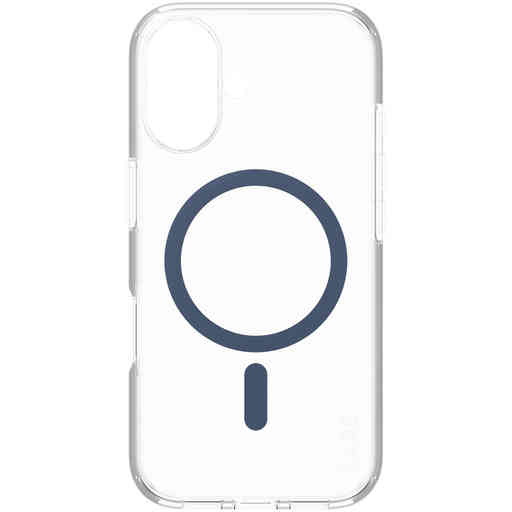 CARE by PanzerGlass Flagship Case Transparent Urban Combat w. Blue MagSafe iPhone 16