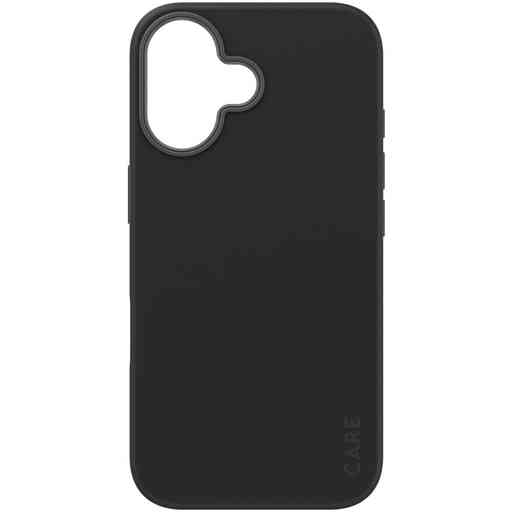 CARE by PanzerGlass Fashionable Case Black w. MagSafe iPhone 16