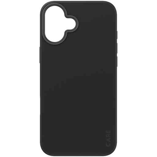 CARE by PanzerGlass Fashionable Case Black w. MagSafe iPhone 16 Plus