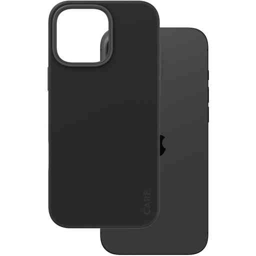 CARE by PanzerGlass Fashionable Case Black w. MagSafe iPhone 16 Pro Max