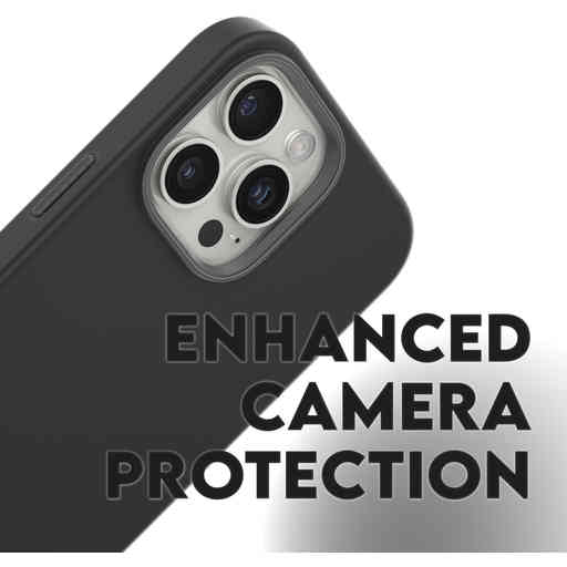 CARE by PanzerGlass Fashionable Case Black w. MagSafe iPhone 16 Pro Max