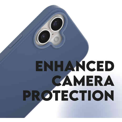 CARE by PanzerGlass Fashionable Case Blue w. MagSafe iPhone 16