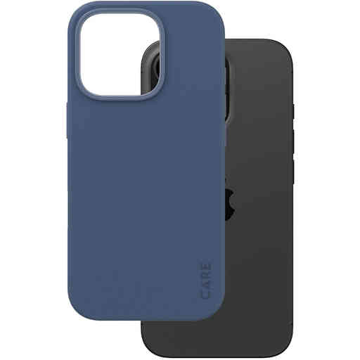 CARE by PanzerGlass Fashionable Case Blue w. MagSafe iPhone 16 Pro