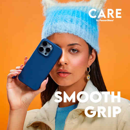 CARE by PanzerGlass Fashionable Case Blue w. MagSafe iPhone 16 Pro