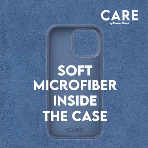 CARE by PanzerGlass Fashionable Case Blue w. MagSafe iPhone 16 Pro