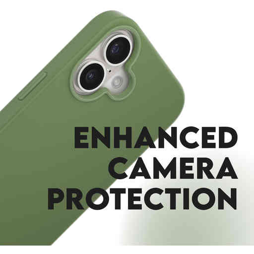 CARE by PanzerGlass Fashionable Case Green w. MagSafe iPhone 16